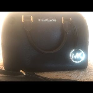 Michael Kors Black Leather Purse